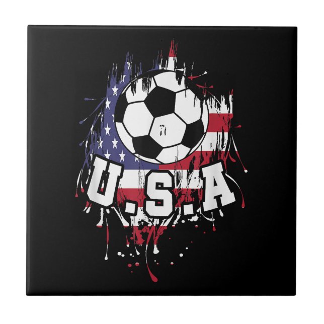 Amerikanska fotbollen USA Kakelplatta (Framsidan)