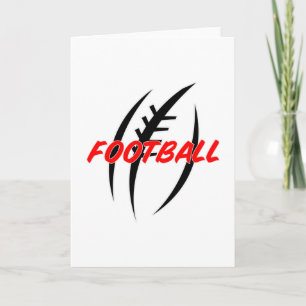 Amerikanska fotbollen USA Spelare Sports Game Gift Kort