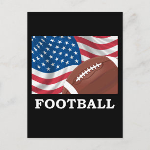 Amerikanska fotbollen vykort