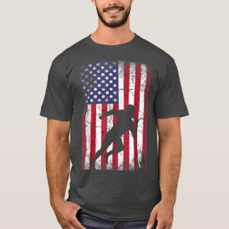 Amerikanska fotbollsmatcher 4:e juli manar watt t shirt