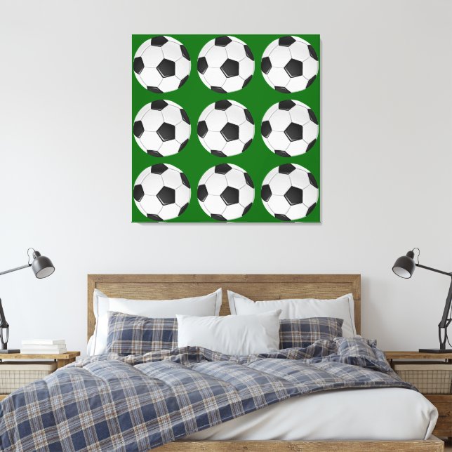 Amerikanska fotbollsspelare eller fotbollsförbund canvastryck (Insitu (sovrum))