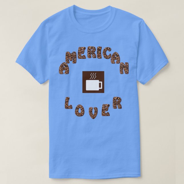 Amerikanska Freaken Junkie Addict för kaffeextrakt T Shirt (Design framsida)
