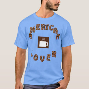 Amerikanska Freaken Junkie Addict för kaffeextrakt T Shirt