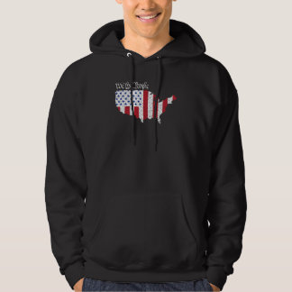 Amerikanska fredens Flagga Hoodie