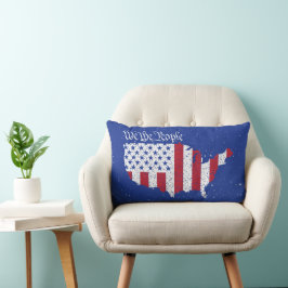 Amerikanska fredens Flagga Lumbarkudde
