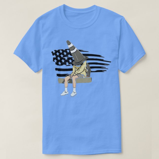Amerikanska gatugatugatan t shirt (Design framsida)