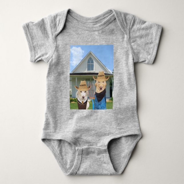 Amerikanska Gothic Labs Tee (Framsida)