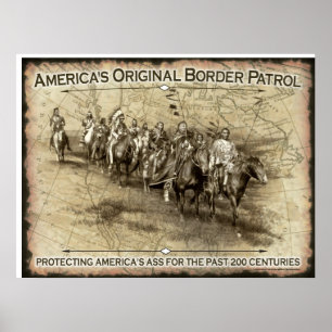 Amerikanska Gräns-patrullen Poster