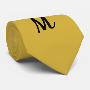 Amerikanska Guld Färg Slips