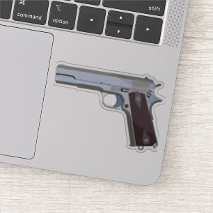 Amerikanska halvautomatiska Pistol Klistermärken