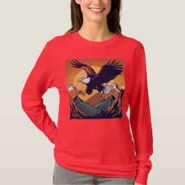 Amerikanska Himmel Kung T Shirt