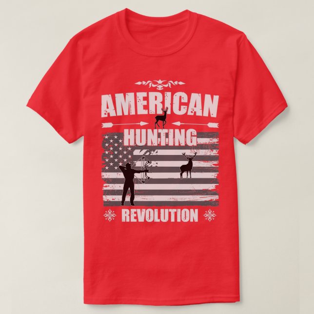 Amerikanska Hjort Hunter Patriotic För manar Women T Shirt (Design framsida)