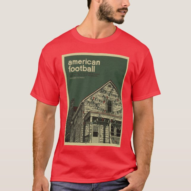 Amerikanska huset t shirt (Framsida)