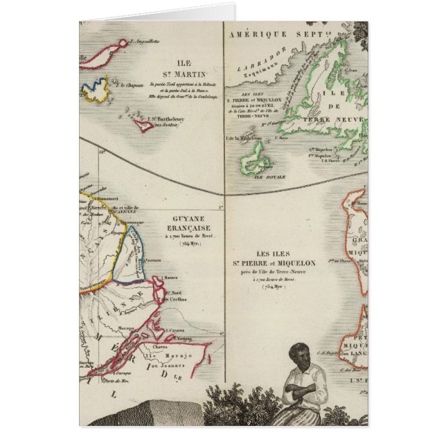 Amerikanska imperiet hälsningskort (Framsidan)