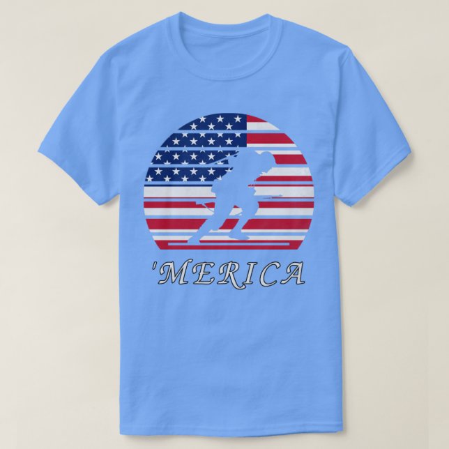Amerikanska independence day2 t shirt (Design framsida)