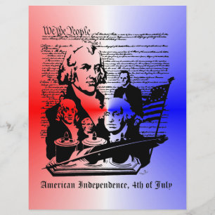 Amerikanska Independence day, 4:e juli Flyer