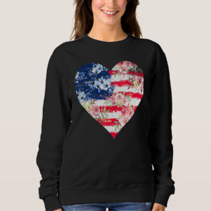 Amerikanska Independence day-Flagga, fritt, Adgeme T Shirt