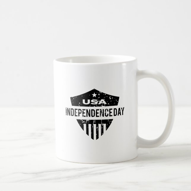 Amerikanska Independence day Kaffemugg (Höger)