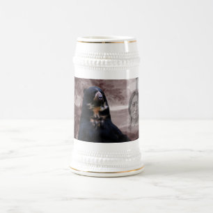 Amerikanska inhemska indiska svarta björn sejdel