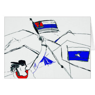 AMERIKANSKA ISRAEL HÄLSNINGSKORT