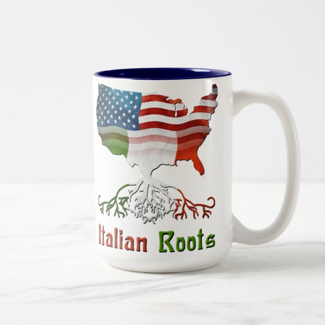 Amerikanska italienska rosor Mugg (Höger)