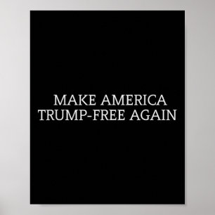 Amerikanska Jail Trump Tee - lås upp honom - antit Poster