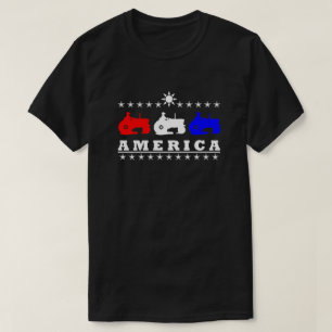 Amerikanska jordbrukstraktorer t shirt
