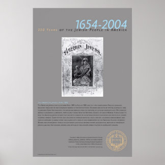 Amerikanska judar, april 1895 poster