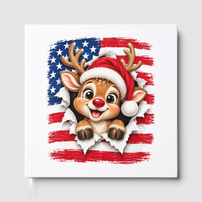 Amerikanska julrenar gästböcker (Framsida)