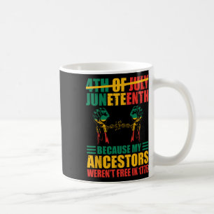 Amerikanska Junelfte är min Independence day 1 Kaffemugg