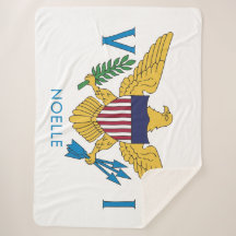 Amerikanska Jungfruöarna Flagga