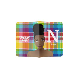 Amerikanska Jungfruöarna Flagga, Black Woman, Madr Passfodral