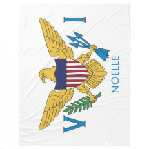 Amerikanska Jungfruöarna Flagga