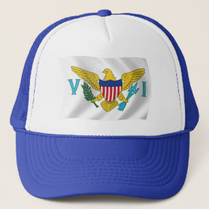 Amerikanska Jungfruöarna Flagga Hat Keps