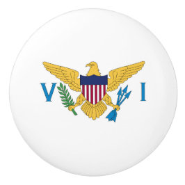 Amerikanska Jungfruöarna flagga Knopp