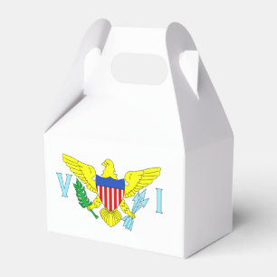 Amerikanska Jungfruöarna Flagga Presentaskar