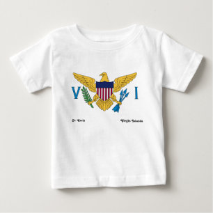 Amerikanska Jungfruöarna Flagga St. Croix USVI Tr T Shirt