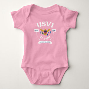 Amerikanska Jungfruöarna Flagga St. Croix USVI Tr T Shirt