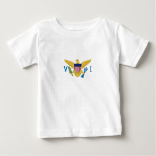Amerikanska Jungfruöarna flagga T Shirt