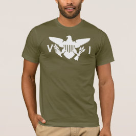 Amerikanska Jungfruöarna Flagga T Shirt