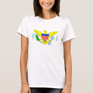 Amerikanska Jungfruöarna Flagga Tröja