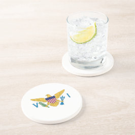 Amerikanska Jungfruöarna flagga Underlägg