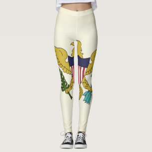 Amerikanska Jungfruöarna Leggings
