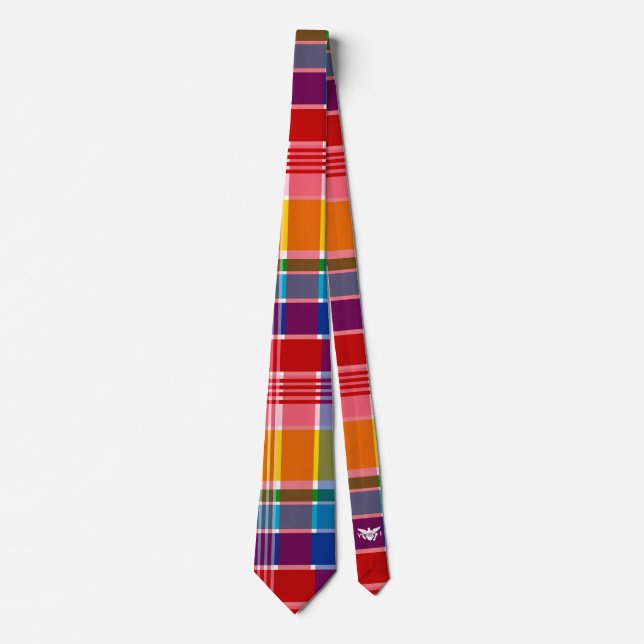 Amerikanska Jungfruöarna Madras Slips (Framsida)
