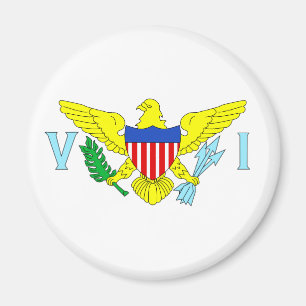 Amerikanska Jungfruöarna Magnet