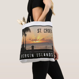Amerikanska Jungfruöarna St. Croix Caribbean Sunse Tygkasse