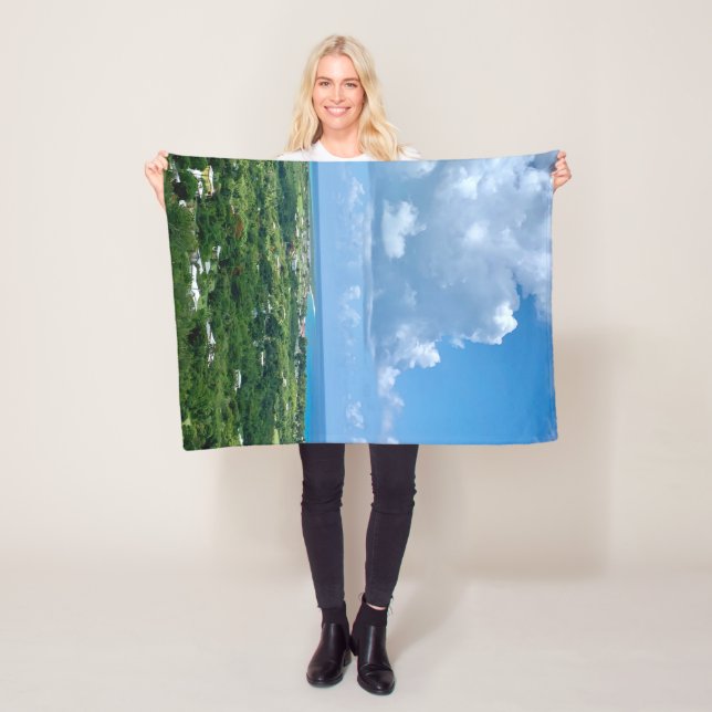 Amerikanska Jungfruöarna St. Croix Sandy Point Bea Fleecefilt (På plats)