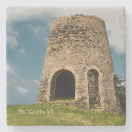 Amerikanska Jungfruöarna St. Croix Sugar Mill Cari Stenunderlägg