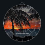 Amerikanska Jungfruöarna St. Croix USVI Sunset Anp Darttavla<br><div class="desc">Amerikanska Jungfruöarna St. Croix USVI Sunset Anpassningsbar Dart Board gör ett fint tillägg till spelrummet. Anpassa solnedgången med din information. fotocopyright Denise Bennerson,  fotograf</div>