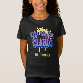 Amerikanska Jungfruöarna St. Croix USVI T Shirt